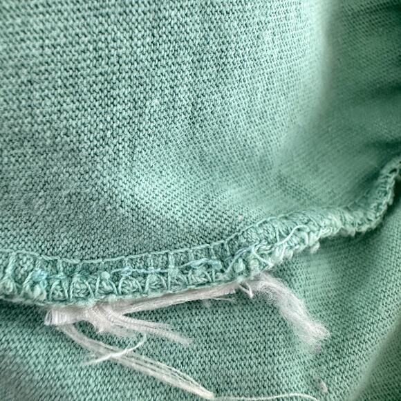 Free People We The Free Womens 213 Vintage Wash Top Size M Relax Fit Cotton Mint - Picture 6 of 7